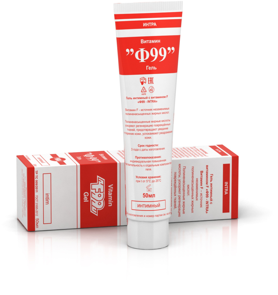 картинка Гель интимный «Витамин Ф99 – INTRA»  от компании "RCS"